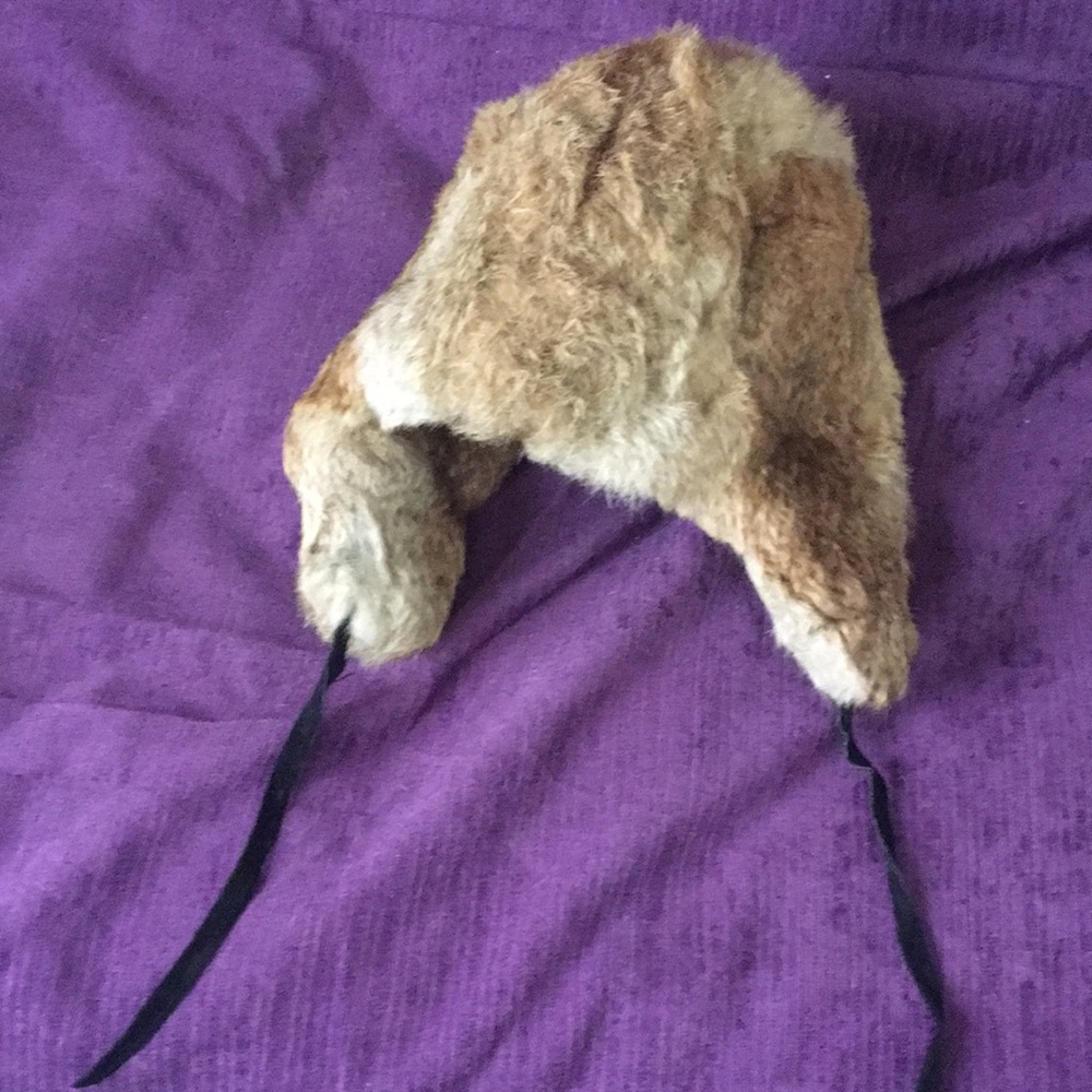 Genuine rabbit fur hat - Picture 3 of 3